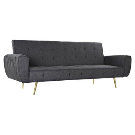 Bäddsoffa DKD Home Decor Metall (212 x 106 x 80 cm) (213 x 106 x 40 cm)