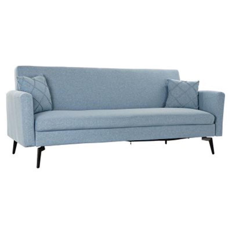 Sovesofa DKD Home Decor Polyester Metal (197 x 84 x 81 cm) (173 x 104 x 43 cm)