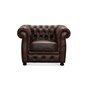 Lænestol Chesterfield Liverpool - Oxblood - Læder