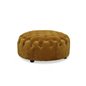 Pall / Puff Chesterfield - Chester - Guld - Velvet