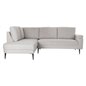 Chaiselong / Divan sofa DKD Home Decor Beige Bomuld Metal (240 x 170 x 90 cm)