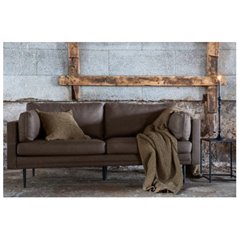 Soffa 2-Sits Boom - Beige - Microfibertyg