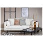 Boom 3-seat sofa - Teddy Fabric White