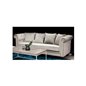 Soffa 3-sits Velvet Sammet - Beige