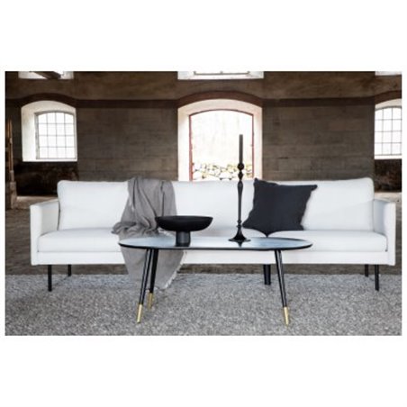 Soffa 3-Sits Zoom - Off-White/Ljusbeige - Tyg