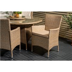 Lounge lænestol 2-Pack Knock - Natural / Beige