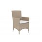 Lounge nojatuoli 2-Pack Malin - Natural / vaalea beige