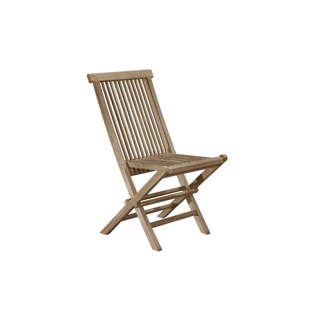 Loungestol Ställbar Kenya 2-Pack - Teak