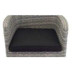 Sittdyna - för Loungefåtölj Malin - 48,5x43 cm - Svart