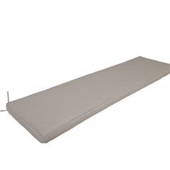 Bænkpude Nairobi - Til bænk uden armlæn - 150x40 cm - Beige