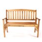 Marion Bench med Armstret - Acacia