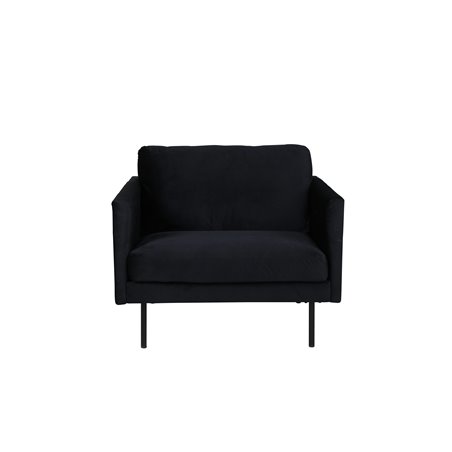 Zoom Chair - Black / Black Velvet