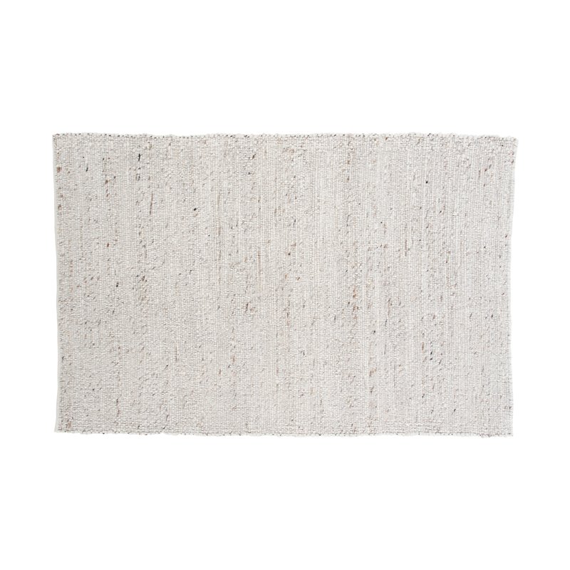 Loump Wool Carpet - 200*300- White/Beige