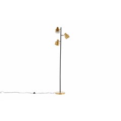 Vifta -Floor Lamp - Black/Brass