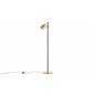 Vifta -Floor Lamp - Black/Brass