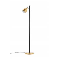 Vifta -Floor Lamp - Black/Brass