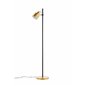 Vifta -Floor Lamp - Black/Brass