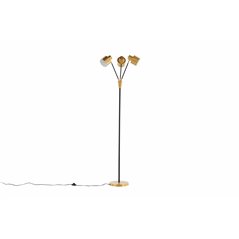 Vifta -Floor Lamp - Black/Brass