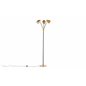 Vifta -Floor Lamp - Black/Brass