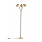 Vifta -Floor Lamp - Black/Brass