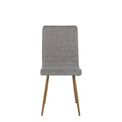 Windu Lyx Dining Chair - Oak-Look / Light Grey