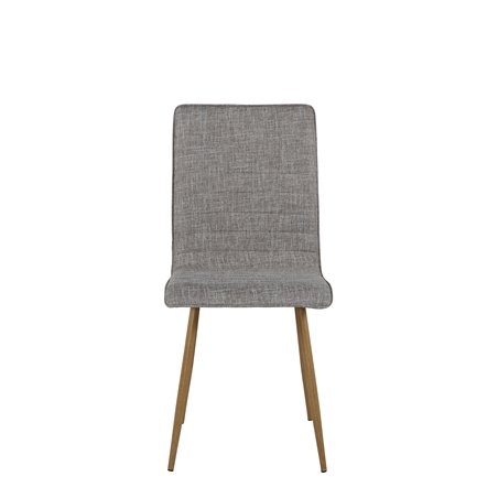 Windu Lyx Dining Chair - Oak-Look / Light Grey