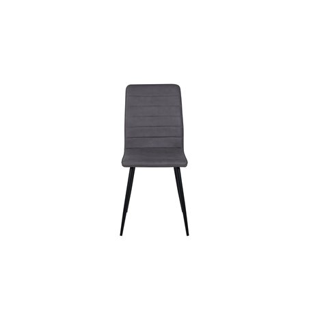 Windu Lyx Chair - Black / Grey Micro Fibre