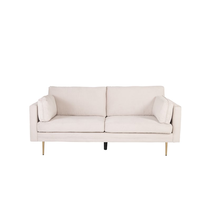 Boom - 3 personers sofa Fløjlstrøje - Beige