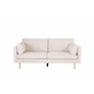 Boom - 3 personers sofa Fløjlstrøje - Beige