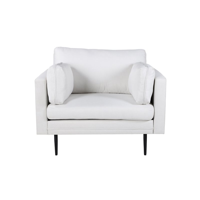 Boom Single Sofa - Sort / Lys Beige Stof