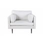 Boom Single Sofa - Sort / Lys Beige Stof