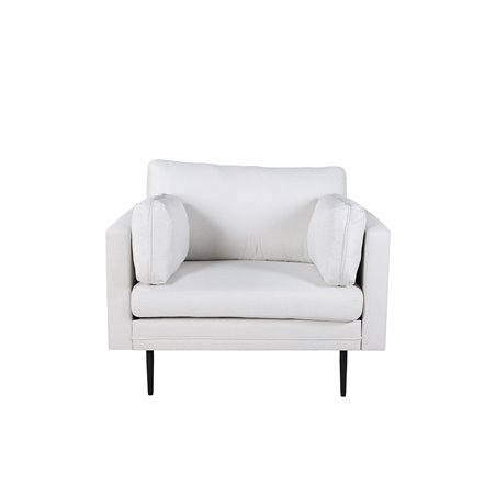 Boom Single Sofa - Sort / Lys Beige Stof