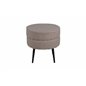 Pot Pouf - musta / beige nalle