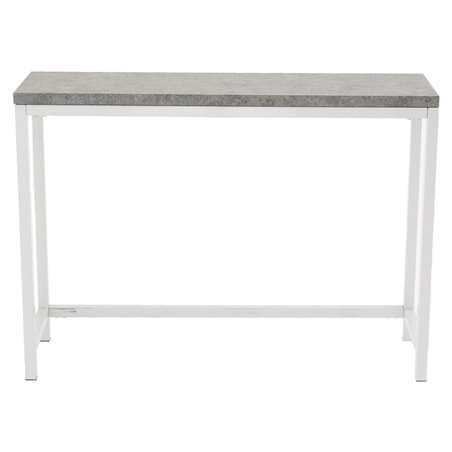 Rise Side table - White / Concrete-look - 110*30*H80