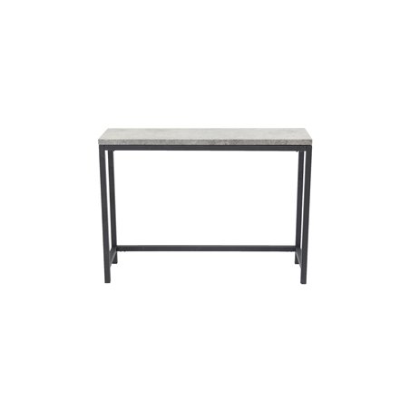 Rise Side table - Black / Concrete-look - 110*30*H80