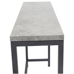 Rise Sidebord - Sort / Beton-look - 110 * 30 * H80