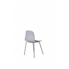 Arctic Dining Chair - Grå Ben - Grå Pla stic