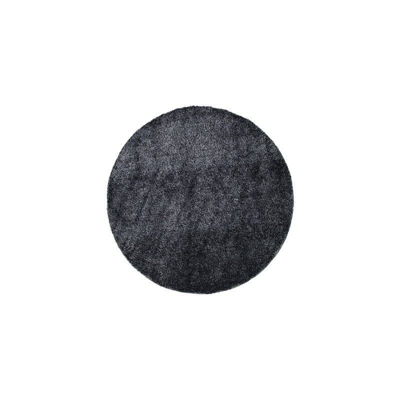 Mattis Polyester Carpet - Antracit Grey - ø200