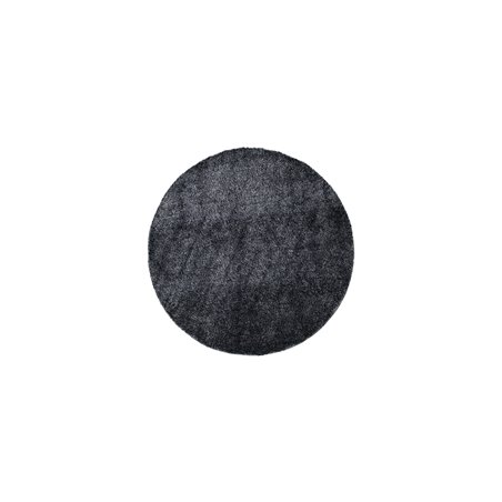 Mattis Polyester Carpet - Antracit Grey - ø200