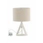 Kona -Table Lamp - White/Linen