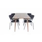 Polar Dining Table 180 cm - Walnut top - Walnut Legs