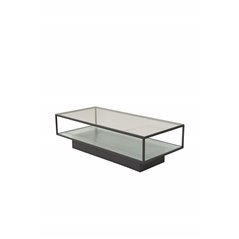 Maglehem - sofa Table - Glass / Black