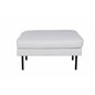 Zoom Ottoman - Sort / Lys Beige Stof