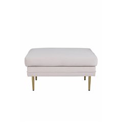 Boom Ottoman - Messing / Beige Corduroy