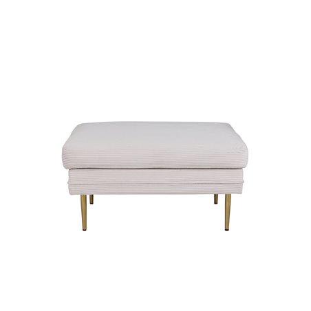 Boom Ottoman - Messing / Beige Corduroy