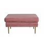 Boom Ottoman - Messing / Pink Velvet