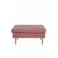 Boom Ottoman - Messing / Pink Velvet