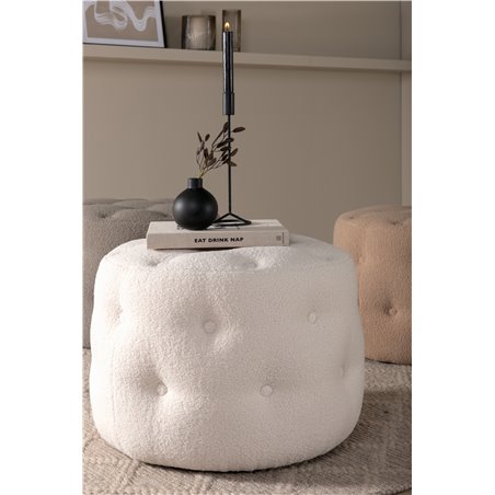 Benjamin Pouf - / Offwhite Teddy