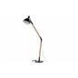 Kick -Floor Lamp - Wood/Black