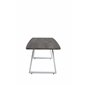 Inca Extentiontable - grey "oak" / white Legs